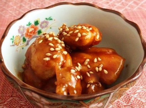 ジョーキュウのレシピ「ヤンニョムチキン」イメージ画像