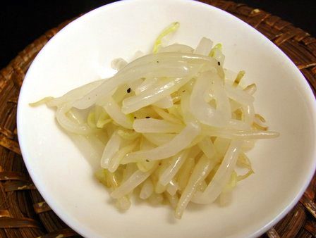 ジョーキュウのレシピ「もやしのナムル」イメージ画像
