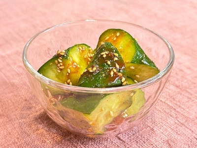 ジョーキュウのレシピ「きゅうりの辛味あえ」イメージ画像