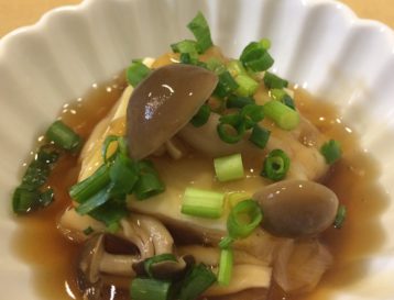ジョーキュウのレシピ「豆腐あんかけ」イメージ画像