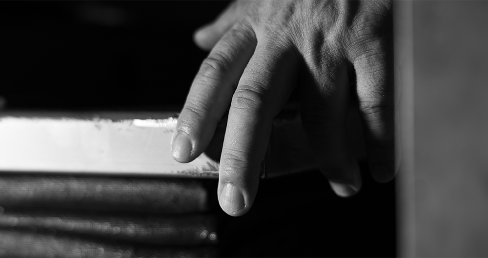 イメージ画像：職人の手